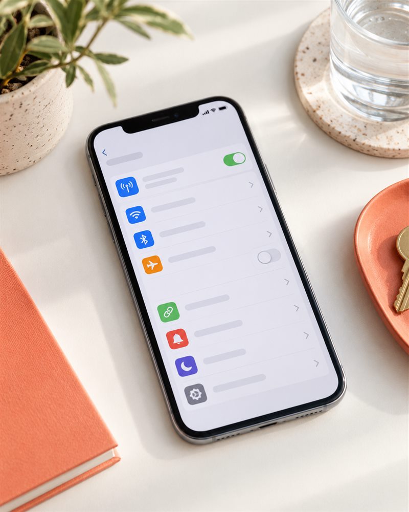 iPhone设备的系统网络权限与客户端准备场景